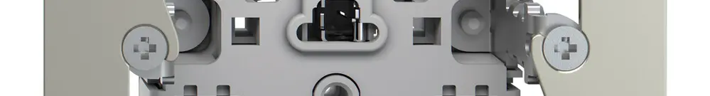 UP-Steckdose Feller 1×T23 16A 250V 77×77×41mm 