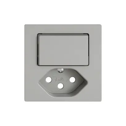 Kit di montaggio EDIZIO.liv SNAPFIX® per combi.T13 con 1 tasto n.ill.grc 
