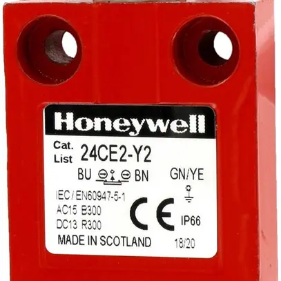 Contatto fine corsa di sicurezza Honeywell 24CE2-Y2, 1R, rosso 