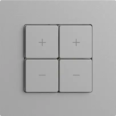 Dimmer Uni-LED 2K/4T WLAN Edue Wiser silver 