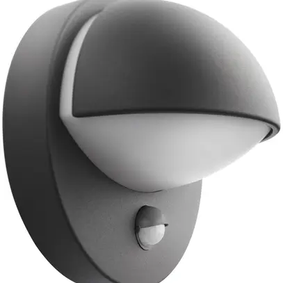 Applique June PIR 12W 741lm E27 IP44 antracite 