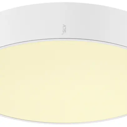 Plafoniera LED SLV MEDO PRO 40 19W 2500lm 930/940 IP50 DALI Ø380mm bianco 