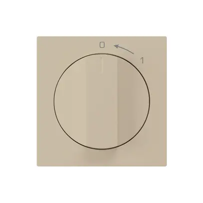 Contatto rotativo 0<-1/2L beige kallysto con manopola 