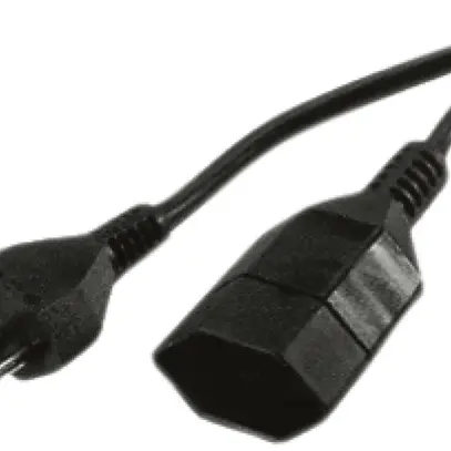 Verlängerung T12/T13 5m Td 3×1mm² schwarz 