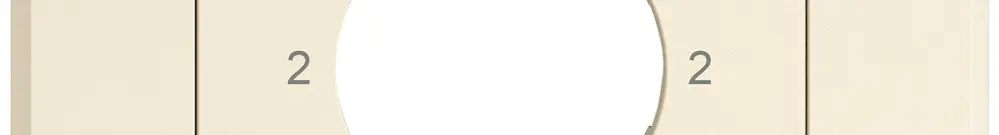 Kit de montage ENC EDIZIO.liv SNAPFIX® p.interr.rot.a.ser.2-1-2-1 cr 