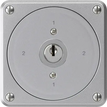 Interrupteur à clé ENC robusto sans clapet 3/1P aluminium pour combinaison 
