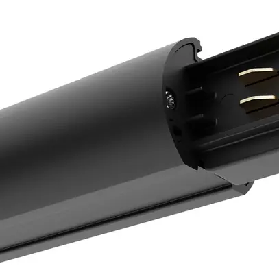 Alimentation latérale Sylvania Lytespan ROUND triphase noir gauche 