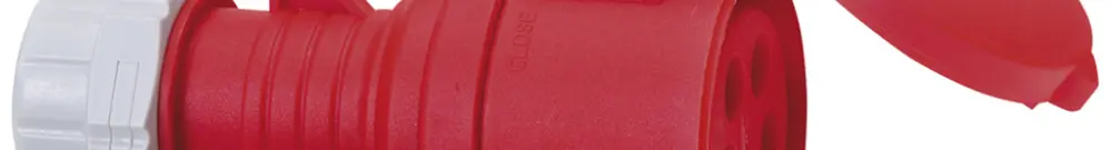 Presa mobile Brennenstuhl CEE 16A 3L+N+PE 400V 6h rosso Ø90×160mm IP44 