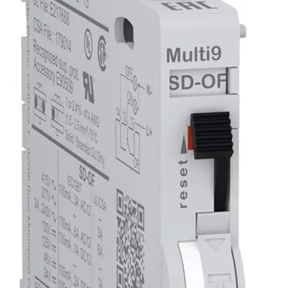 Interruttore aus./segn.a distan.AMD SE Multi9 SD-OF N40/C60 2C 6A 415VAC/130VDC 