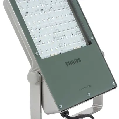 LED-Strahler Philips CoreLine 205W 26000lm 840 IP66 52°×102° grau 