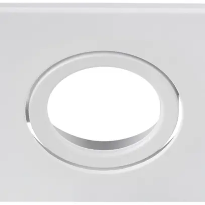 Bague de recouvrement SLV UNIVERSAL IP20 matière synthétique 88×88×3.5mm blanc 