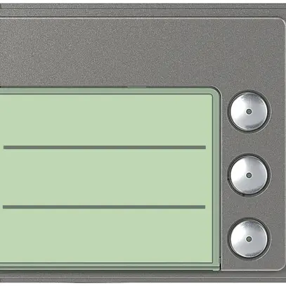 Façade avec 3 boutons pour module d'appel avec 4 boutons Sfera Robur 