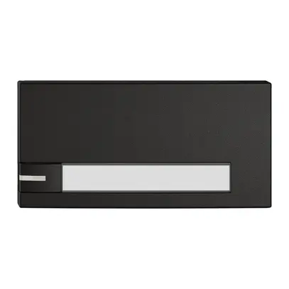 Poussoir 1/2 EDIZIO.liv SNAPFIX® p.KNX&UNI a.LED a.étiquette comm.1touch.no 
