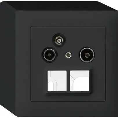 Prise pour antenne AP R/TV/données kallysto HMS 2GHz 10.5db noir 