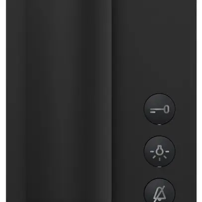 Poste audio intérieure AP Siedle Standard bus ouvre-porte commutation auto noir 