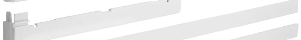 Cornice di elevazione Hager volta 4-file 348×755×9mm IP30 bianco puro 