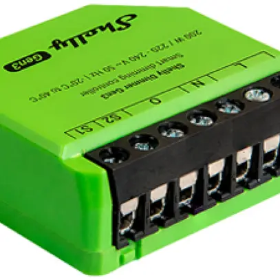 Actionneur-variateur RF INC Shelly Wave Gen3 Dimmer Z-Wave/Bt/Wi-Fi 1×sort 