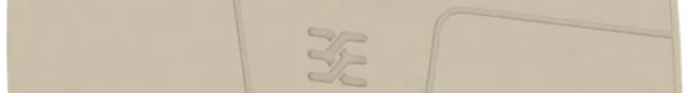 Piastra terminale Weidmüller serie A AEP 4C 2.5 75.55×2.1mm, beige 