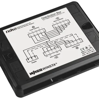 Box de distribution WAGO WINSTA minimisation standby, pour P48 DALI 2 