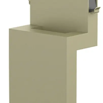 Colonnina di montaggio Scame BE-D su un lato 1735.5×594×375mm acciaio bronzo 