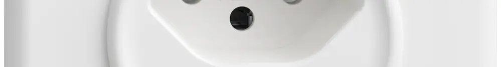 Presa INC Sdue QMI, 1×tipo 13, c.LED, c.piastra di copertura e di fissaggio, bi 