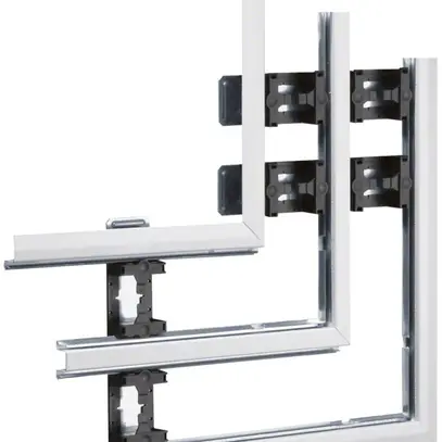 Angolo piatto tehalit BKIS 25230, bianco traffico 
