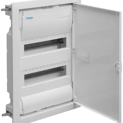 Distributeur ENC Hager volta 2-rangées 12UM IP30 348×505×94.5mm 