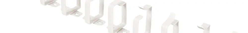 Guide-câbles ROLINE 45×44×60mm métal gris 10pcs 