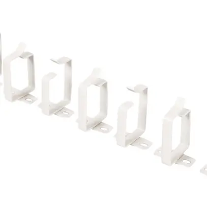 Guide-câbles ROLINE 45×44×60mm métal gris 10pcs 