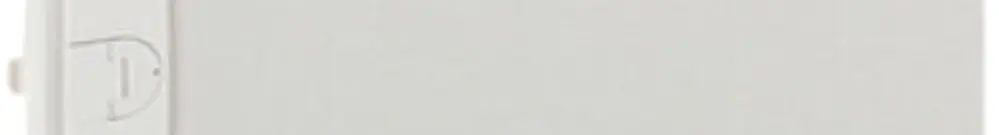 Porta destra con fessure Hager univers 269×769×12mm IP3X bianco 