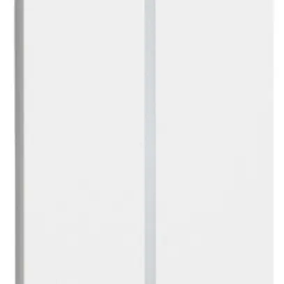 Tastenabdeckung Living Now 1 Modul für Doppeltaster mit Symbol Licht weiss 