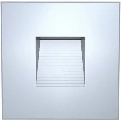 Applique LED INC DOTLUX EASYSTAIR 1.5W 70lm 930 IP20/44 82×82mm argent 