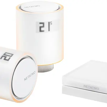 Set de vanne Legrand Netatmo, 2 pièces 