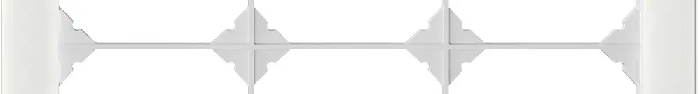 Intestazione INC EDIZIO.liv prestige SNAPFIX® 2×3 154×214mm vetro bianco 