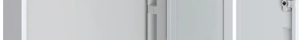 Armoire murale SE Prisma XS 550×950×210mm IP43 SKII portes 2 parts 6 rangées 