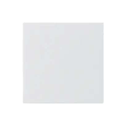 Plaque frontale ENC kallysto blanc pour obturateur sans vis 