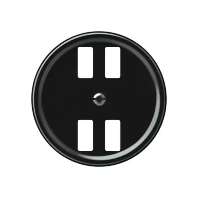 Kit frontale origin 4×presa di carica USB nero 