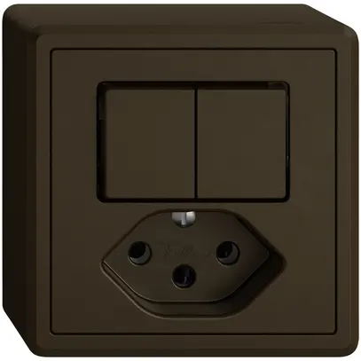 Combinaison AP EDIZIO.liv SNAPFIX® 2×schéma 3+T13 br 