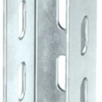 Montante U Bettermann US5 50×50×6000mm zincato a caldo a immersione 