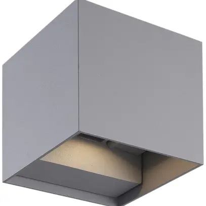 Applique LED Z-Licht cube 10W 2×500lm 3000K IP65 aluminium 