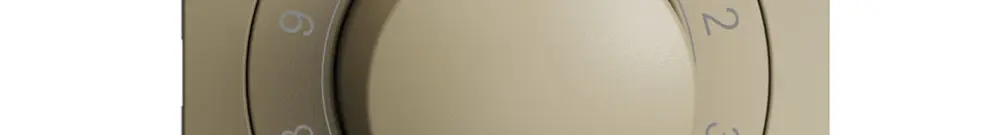 Frontset EDIZIOdue sand 60×60mm für Drehzahlsteller 