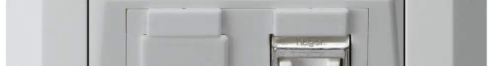 Presa INC kallysto.line C cat.6 1RJ45/s grigio chiaro 