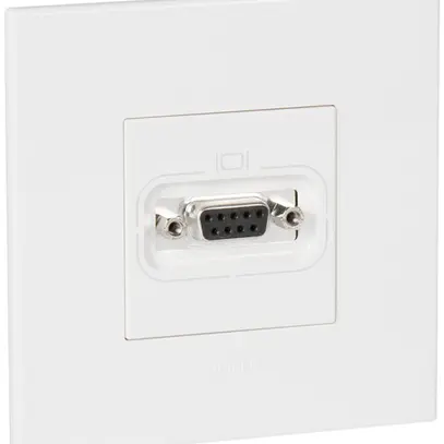 Prise ENC ATO RS232 D-Sub/9L blanc grd.I 