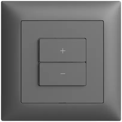 Dimmer Uni-LED INC 1K/2T Edue Wiser grigio scuro 