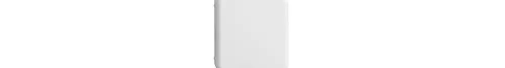 Pulsante 1/4 INC Sdue Wiser senza simbolo bianco 