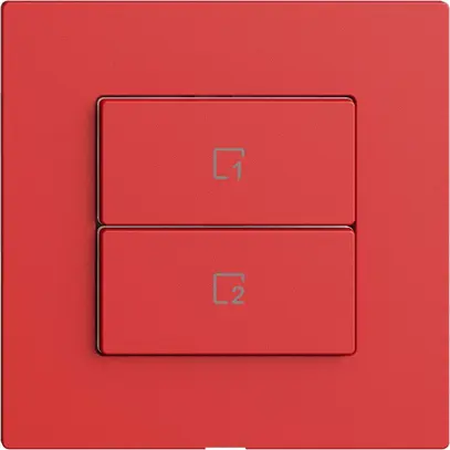 Pulsante scena 2 scene verticale/2T WLAN Edue Wiser berry 