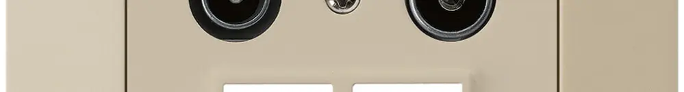 Prise pour antenne ENC R/TV/données kallysto.trend HMS 2GHz 19db beige 