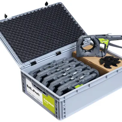Système de guidage de câbles Roll..Profi Flexipass BOX 10 Ø38×48mm 10 pièces 