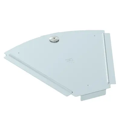 Coperchio BET RBD 45° 200×225mm acciaio zincato a nastro 