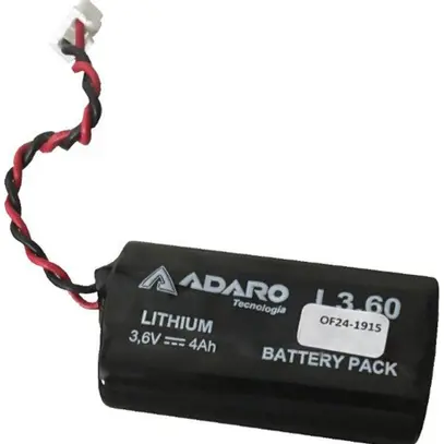 Akku Lumatec 3.6V 4000mAh Lithium-Ionen 67×38×19mm 